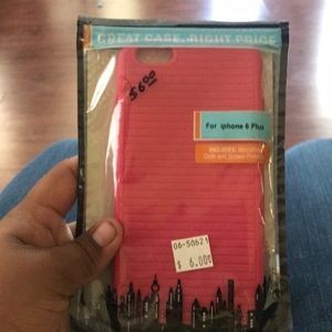 iPhone 6 plus case w/ screen protector